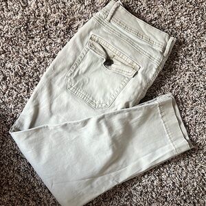 Khaki jeans!